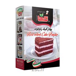 عکس پودر و ترکیبات کیک و شیرینیپودر کیک رد ولوت گلها 450 گرم جعبه