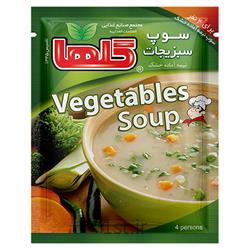 سوپ نیمه آماده سبزیجات 70 گرم
