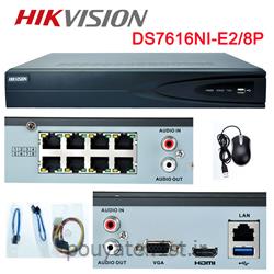 دی وی ار  تحت شبکه 16 کانال هایک ویژن Hikvision NVR DS-7616NI-E2-8P