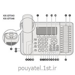 تلفن سانترال مدل KX-DT543