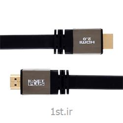 کابل HDMI2.0 Flat Cable کی نت پلاس مدل KP-HC167 به متراژ 40 متر