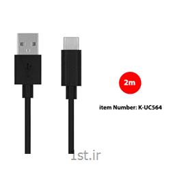 کابل USB2.0 TYPE C to USB2.0 TYPE A کی نت به متراژ 2 متر