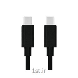 عکس کابل و کانکتور کامپیوترکابل USB2.0 Type C to Type C کی نت به متراژ 1.2 متر
