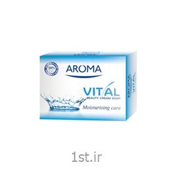 عکس صابونصابون کرمی ویتال آروما مدل مرطوب کننده (AROMA)