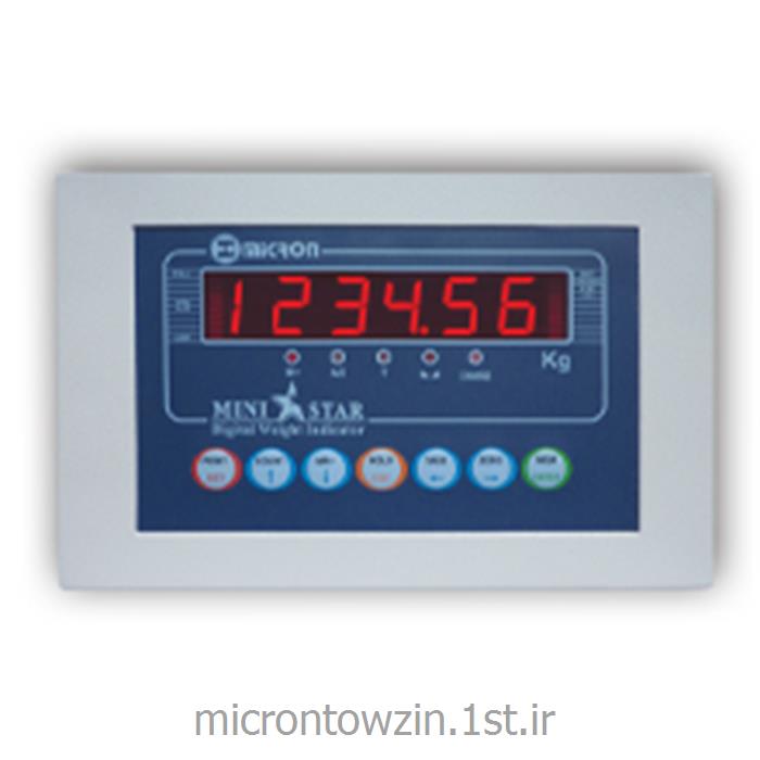 نشان دهنده وزن دیجیتال مینی استار (باسکولت) میکرون توزین micron towzin
