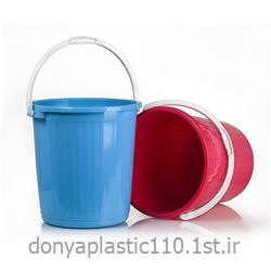 سطل 18 لیتری پلاستیکی بدون درب