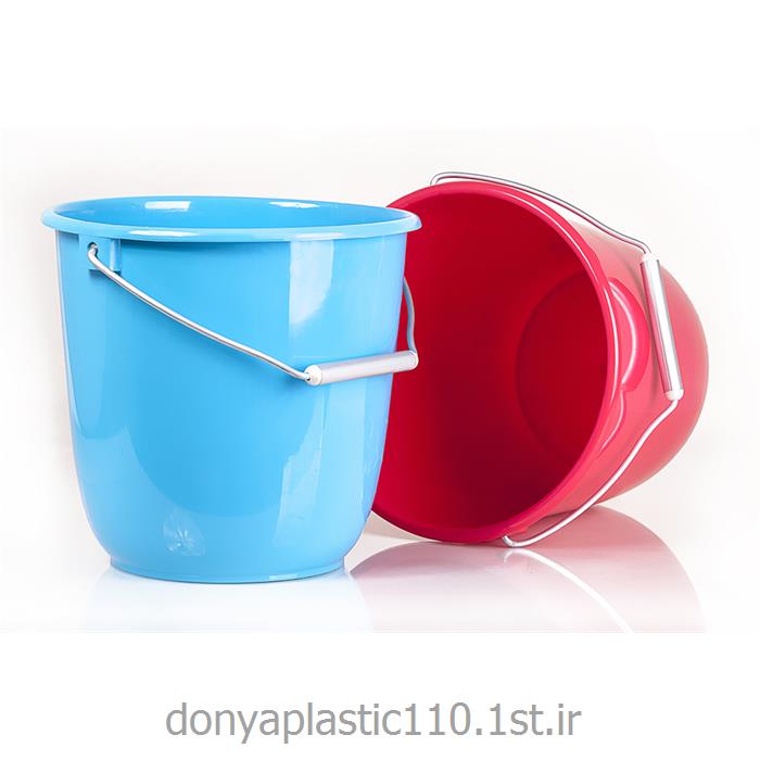 سطل 16 لیتری پلاستیکی با دسته آلومینیوم
