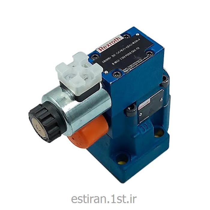 فشارشکن سولنوییدی پایلوت‌دار بوش رکسروت DBW 10-5X