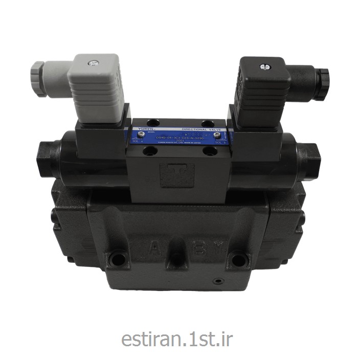شیر کنترل جهت پایلوت‌ دار سلونوئیدی یوکن سری DSHG-04