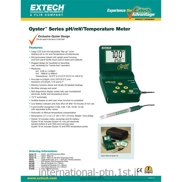 تعمیر pH متر مدل Oystere-10 کمپانی Extech