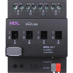 رله هوشمند 4 کانال 16 آمپر KNX اچ دی ال (HDL)