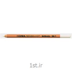مداد سفید گچی بدون روغن لیرا