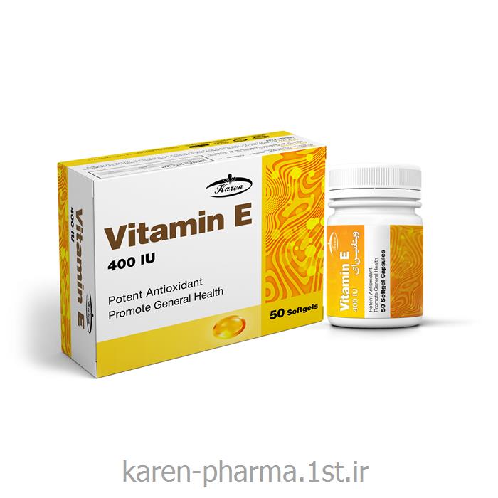 ویتامین ای 400 واحدی(Vitamin E 400 IU)، قوطی 30 عددی