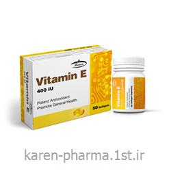 ویتامین ای 400 واحدی(Vitamin E 400 IU)، جعبه  50 عددی