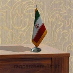عکس پرچم، بنر و لوازم جانبیپرچم جیر رومیزی ایران کد S28