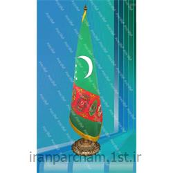 پرچم تشریفات جیر کشور ترکمنستان