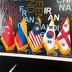 پرچم تشریفات ساتن کشور کره جنوبی