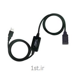 کابل افزایش طول یو اس بی 2.0 فرانت 10 متر - Faranet USB 2.0 AM-AF Active Extension Cable 10m