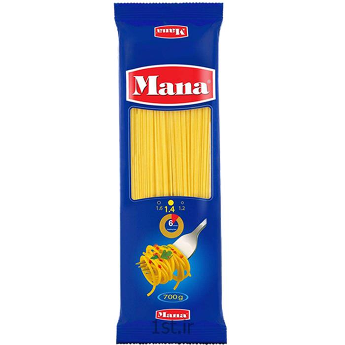 اسپاگتی 1.6 رشته ای 700 گرمی مانا