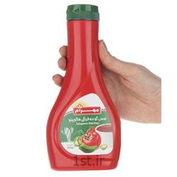 سس گوجه فرنگی هالوپینو 400 گرمی مهرام