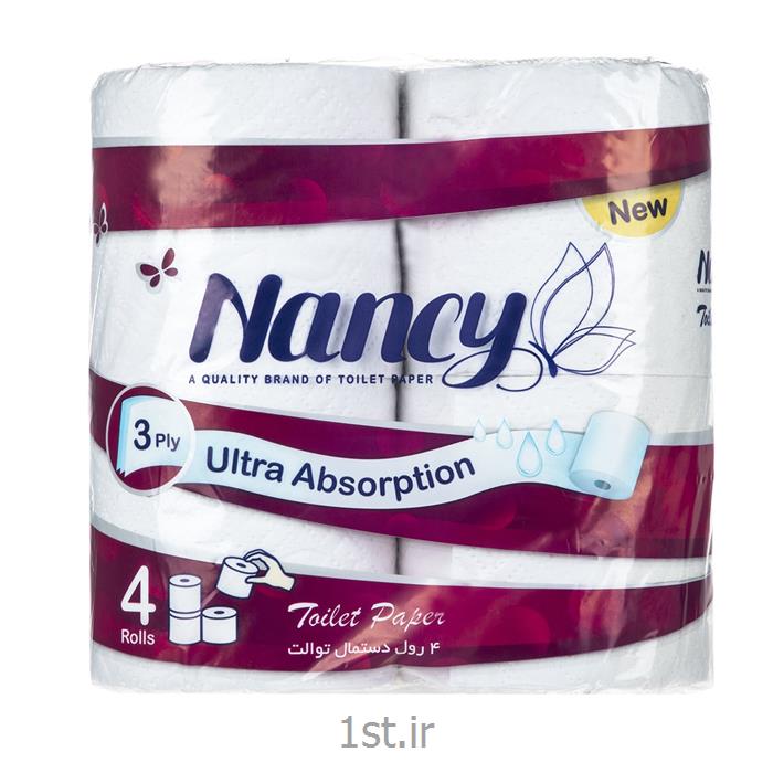 دستمال حوله کاغذی نانسی بسته ۴ عددی