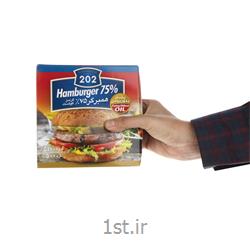 همبرگر 75% گوشت 400 گرمی 202