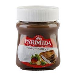 عکس شکلاتشکلات صبحانه شیشه ای 380 گرمی پارمیدا