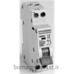 عکس کنتاکتور برق ( کلید خودکار قطع و وصل )کلید مینیاتوری 1پل تیپ موتوری ( یا روشنایی) 4 آمپر هیوندای hyundai