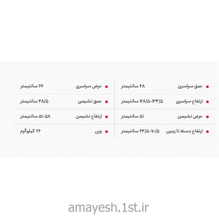 صندلی مدیریتی نیلپر پشت گردنی دار