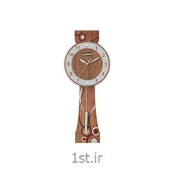 ساعت دیواری تبلیغاتی چوبی پاندول دار آنالوگ مدل 5170