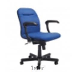 عکس صندلی اداریصندلی چرخدار اداری کارمندی نیلپر مدل SK601B