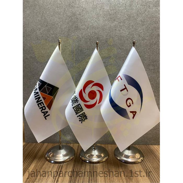 پرچم رومیزی با پایه استیل و نفیس مدل EB2000