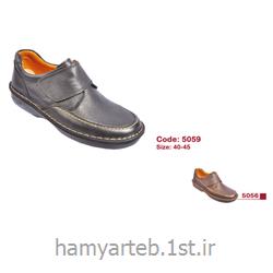 کفش طبی مردانه تمام چرم مدل 5059 تن یار :: Tanyar