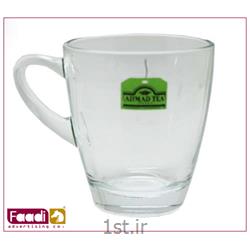 لیوان شیشه ای تبلیغاتی کد LM 500