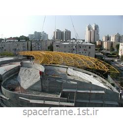 ساخت و ساز ورزشگاه با سازه فضاکار