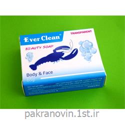عکس صابونصابون گلیسیرینه شفاف خرچنگ اورکلین (Everclean chitin soap)