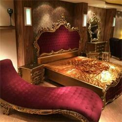 عکس مجموعه (ست) اتاق خوابسرویس خواب  کامل سلطنتی مدل 59