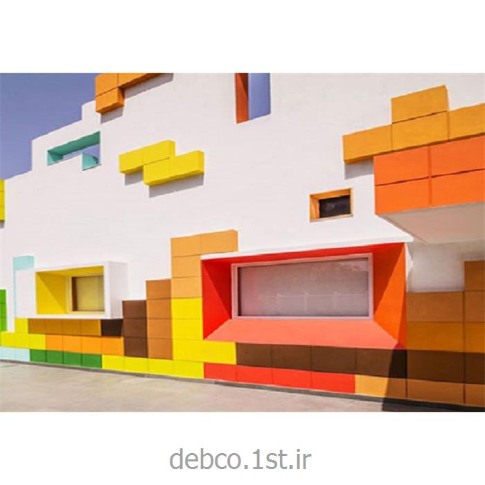 سیمان رنگی ارزان ترین نمای ساختمان
