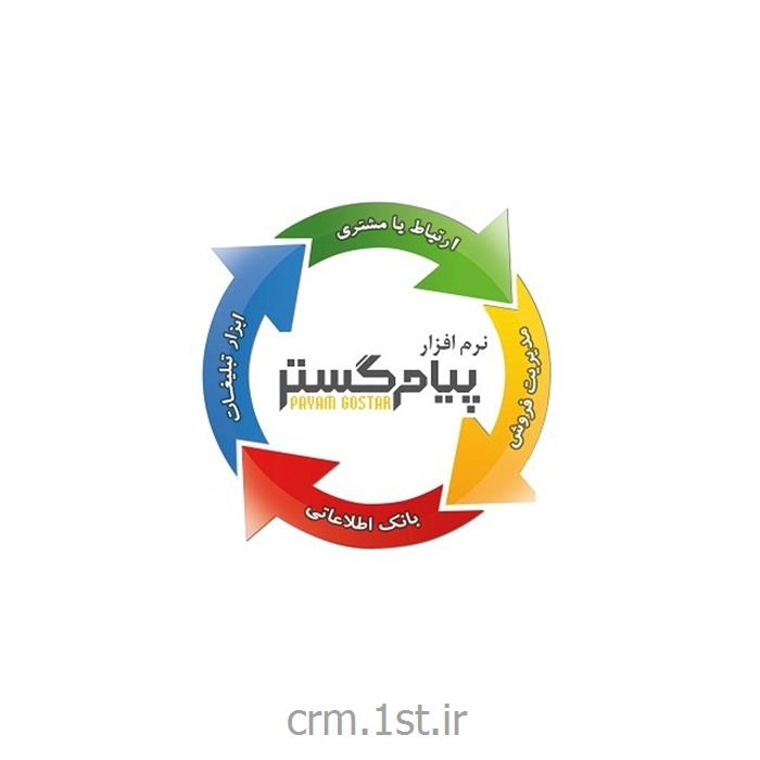 نرم افزار CRM پیام گستر با قابلیت افزودن بانک های اطلاعاتی