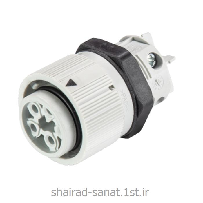 کانکتور مادگی دایره ای 3 پین+زمین خانواده RST مدل 46.051.5054.0