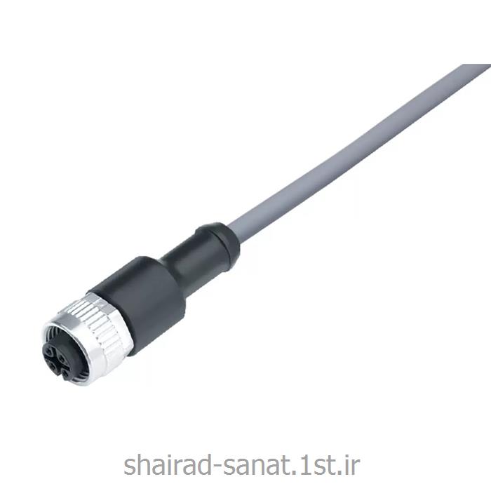 کانکتور 4پین مادگی سری M12 با کابل 2متری7934301304
