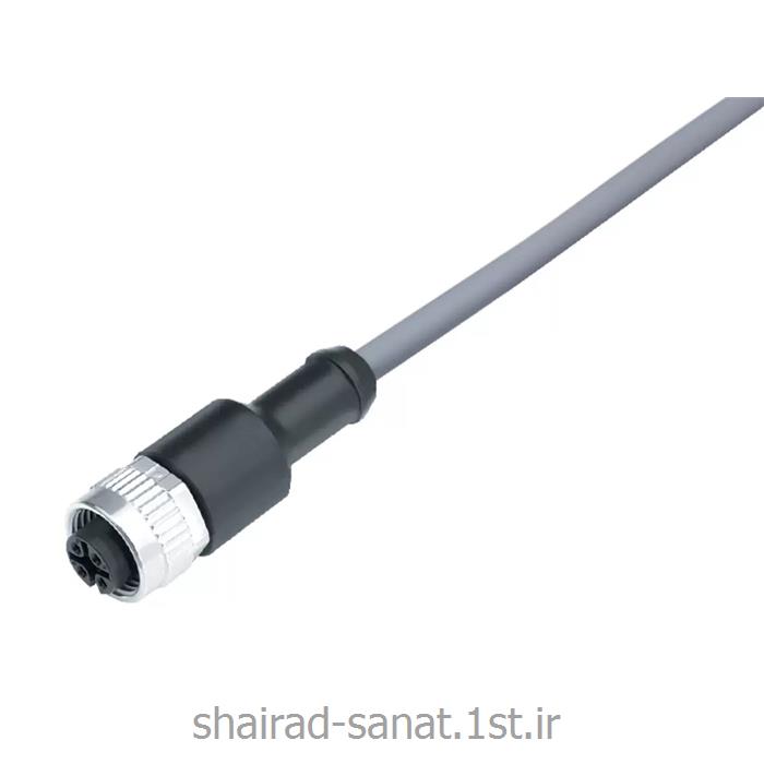 کانکتور 4پین مادگی سری M12 با کابل 2متری7934301304