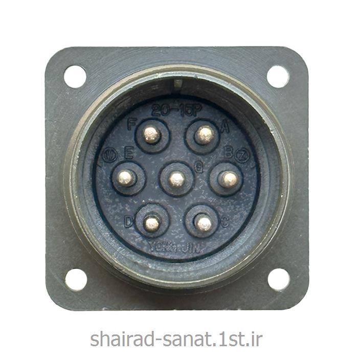 کانکتور تابلویی 7 پین نری سایز 20  MS3100A 20-15PN yj5015
