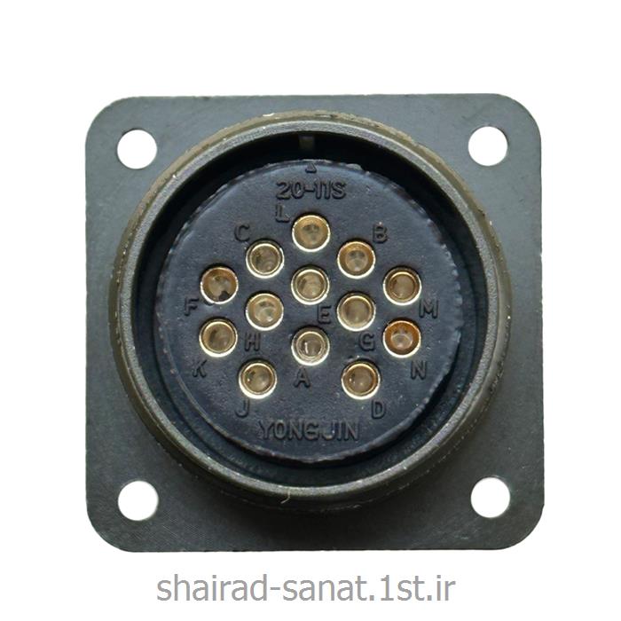 کانکتور تابلویی 4 پین مادگی سایز 20 دهانه 16 MS3100A 20-11SN yj5015