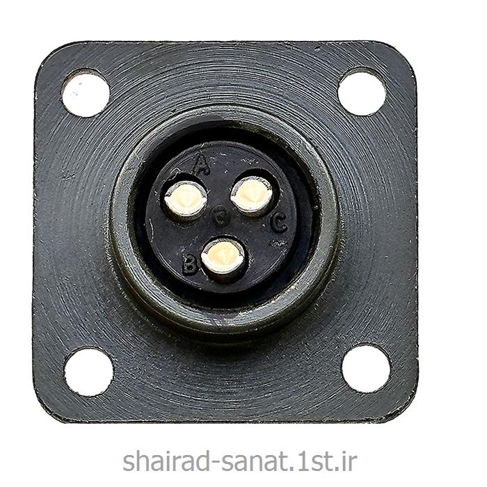 کانکتور 3 پین  نری سایز 10 سری YJ 5015 پیچی MS3102A 10SL-3SN