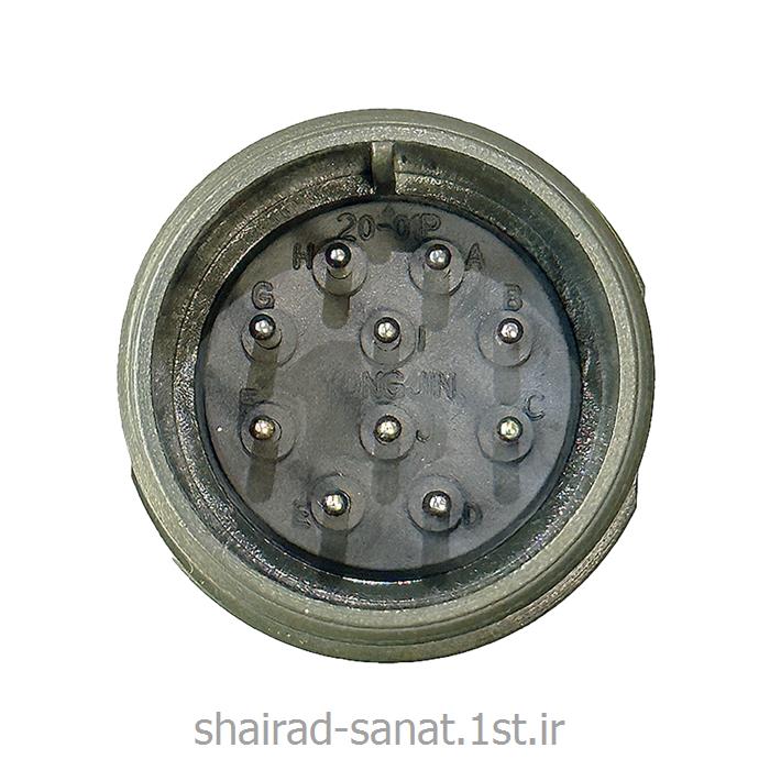 کانکتور سیار بین راهی 10 پین نری سایز 20   MS3101A 20-01PN yj5015