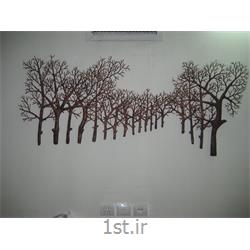 عکس صنایع دستی فلزیتابلو فلزی دیواری مدل درخت
