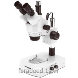 عکس میکروسکوپ هااستریو میکروسکوپ آزمایشگاهی مدل SLX-3 ساخت کمپانی اپتیکا ایتالیا