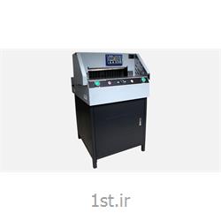 عکس ماشین آلات تولید محصولات کاغذیدستگاه برش برقی کاغذ مدل G490R