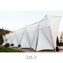 عکس سازه چادری نمایشگاهینمای چادری
